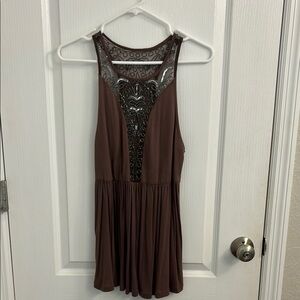 Chic Brown Top